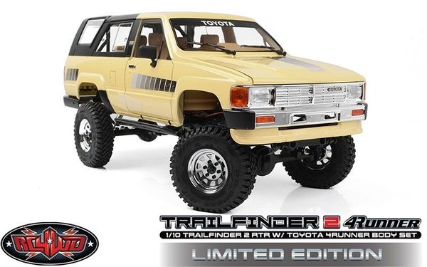 RC4WD Trail Finder 2 RTR w/1985 Toyota 4Runner Hard Body Set (Limited Edition) RC4ZRTR0049