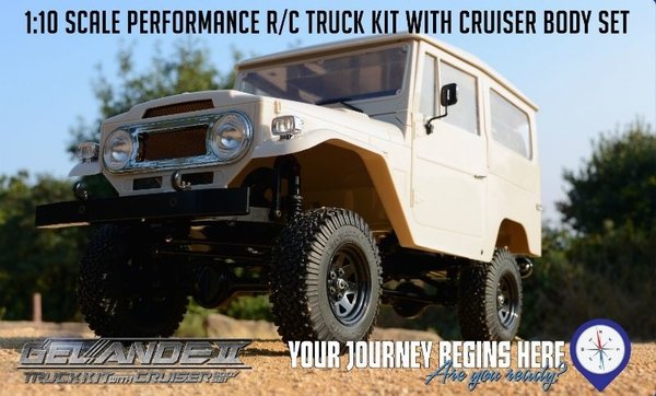 RC4WD Gelande II Truck Kit w/Cruiser Body Set RC4ZK0051