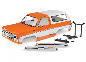 TRAXXAS Karo Chevrolet Blazer 1979 orange (komplett mit Anbauteile)