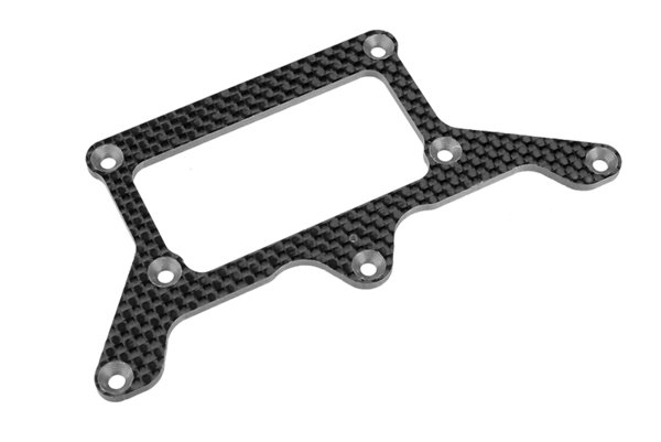 Team Corally - Rear Pod Lower Plate SSX-12 - Graphite 2.5mm - 1 pc