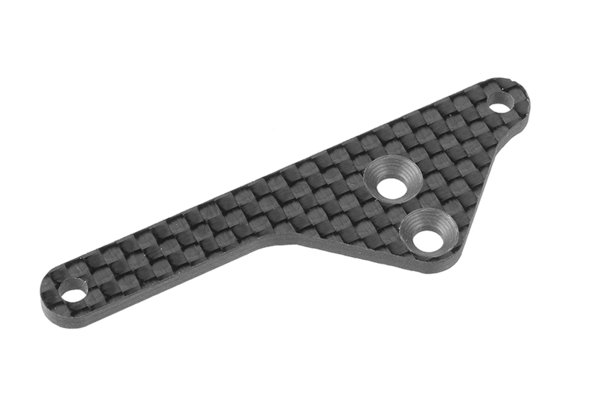 Team Corally - Shock Mount Plate SSX-10 - Graphite 2.5mm - 1 pc