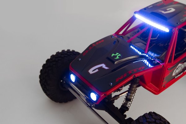 Axial Capra 1.9 4WS Currie Unlimited Trail Buggy RTR Red