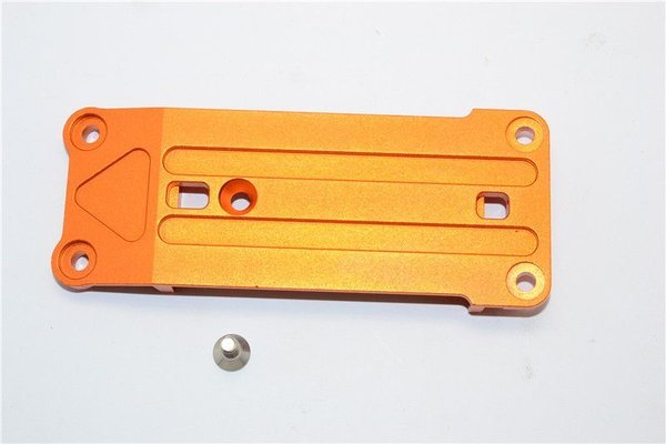 GPM Aluminium Querlenkerhalteplatte vorne orange