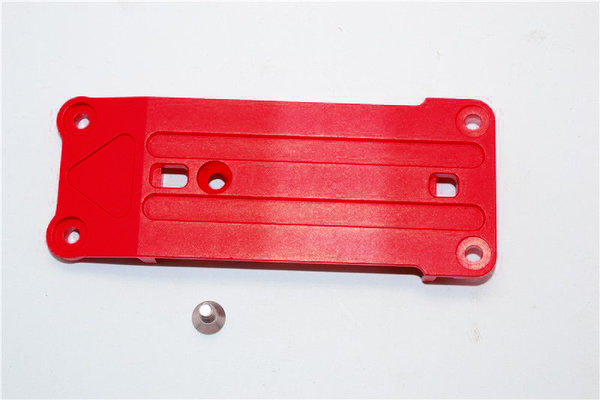 GPM Aluminium Querlenkerhalteplatte vorne rot