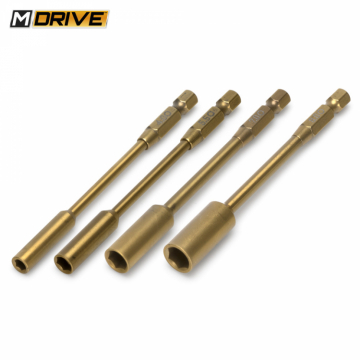 M-DRIVE - Power Tool Bits Nut Driver Set 4, 5.5, 7 & 8mm