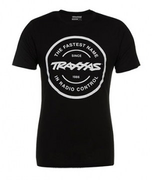 Traxxas T-Shirt Black Circle Traxxas-logo XL