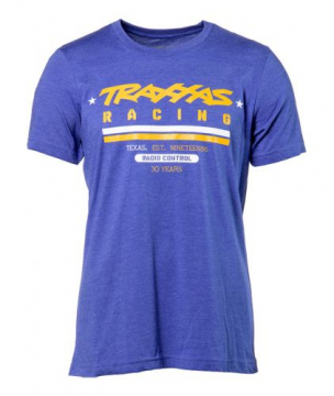 Traxxas T-shirt Blue Traxxas Racing Heritage L (Premium)