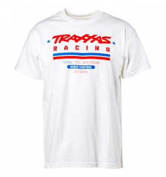 Traxxas T-shirt White Traxxas Racing Heritage L