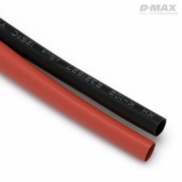 DynoMAX - Heat Shrink Tube Red & Black D5/W7.5mm x 1m