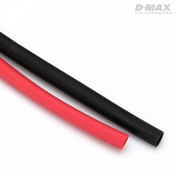 DynoMAX - Heat Shrink Tube Red & Black D4/W6mm x 1m