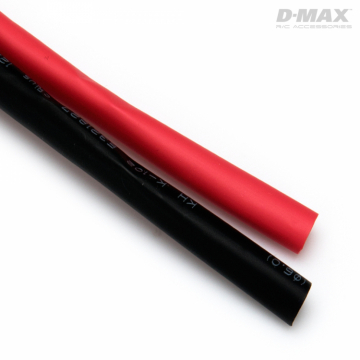 DynoMAX - Heat Shrink Tube Red & Black D6/W8mm x 1m