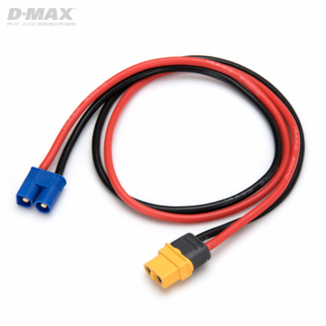 DynoMAX - Charge Lead EC3 Male to XT60 14AWG 500mm