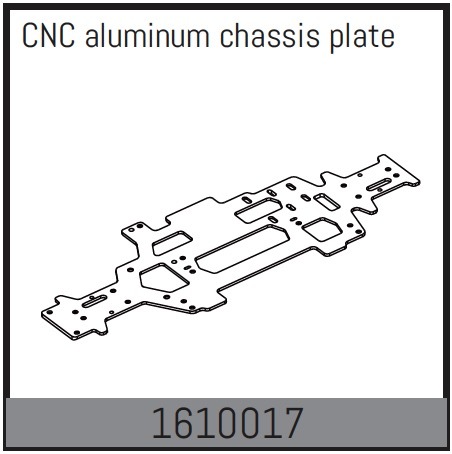Absima - CNC aluminum chassis plate