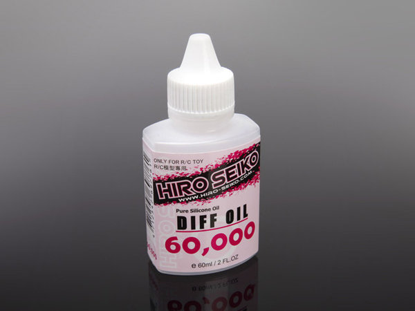 Hiro Seiko R/C Toy Accessories Diff Oil  (#60,000 cps) 60ml