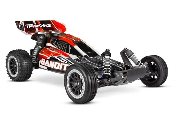 Traxxas - Bandit rot 1/10 2WD Extrems-Sports-Buggy RTR