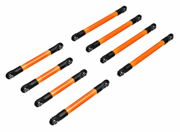 Traxxas - Aufhängungs-Link 6061-T6 Aluminium orange komplett