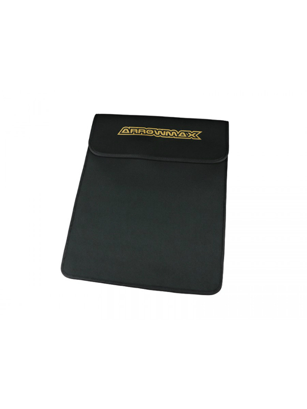 Arrowmax - Bag For Graphite Set-Up Board (1/10 & 1/8 Cars) Black Golden