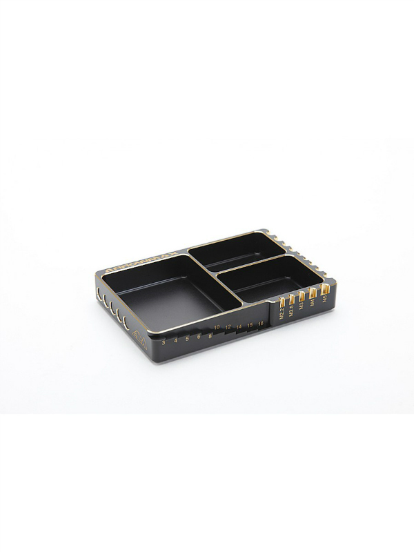 Arrowmax - Multi Alu Case For Screws (120X80X18MM) Black Golden